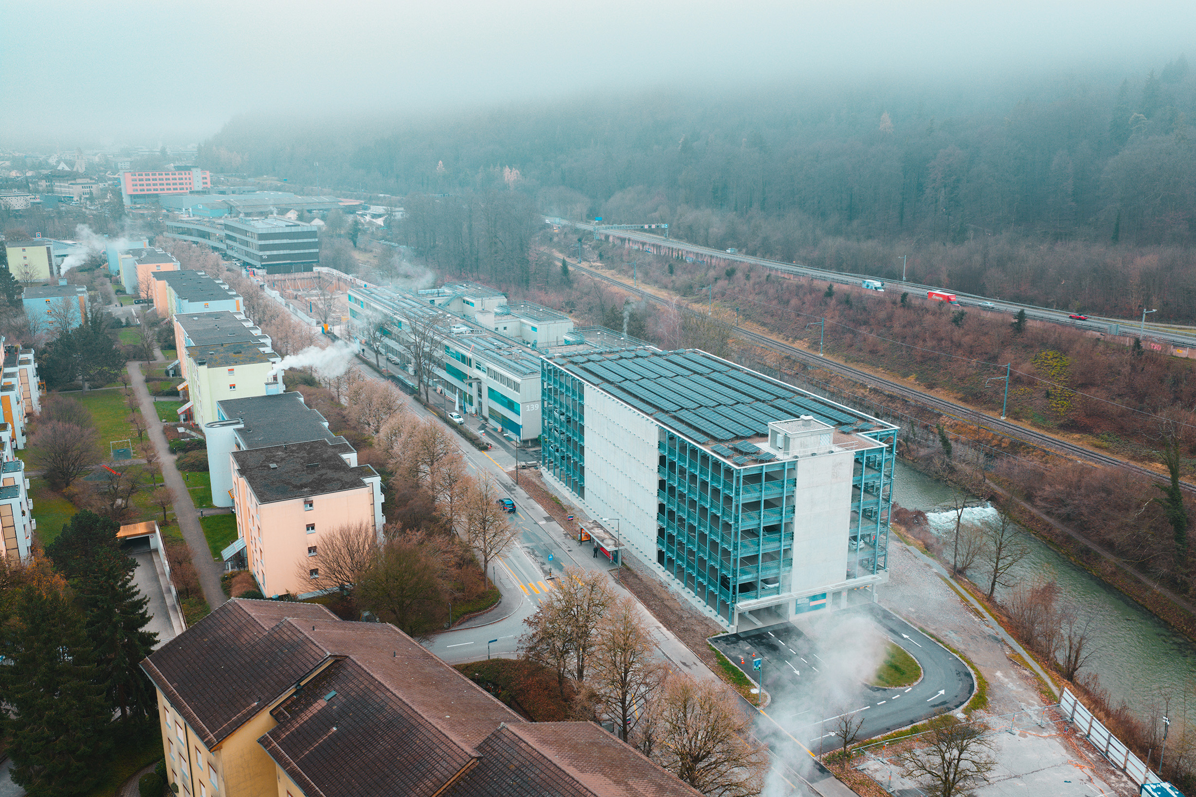 Die Photovoltaikanlage der STFW Handwerkstadt