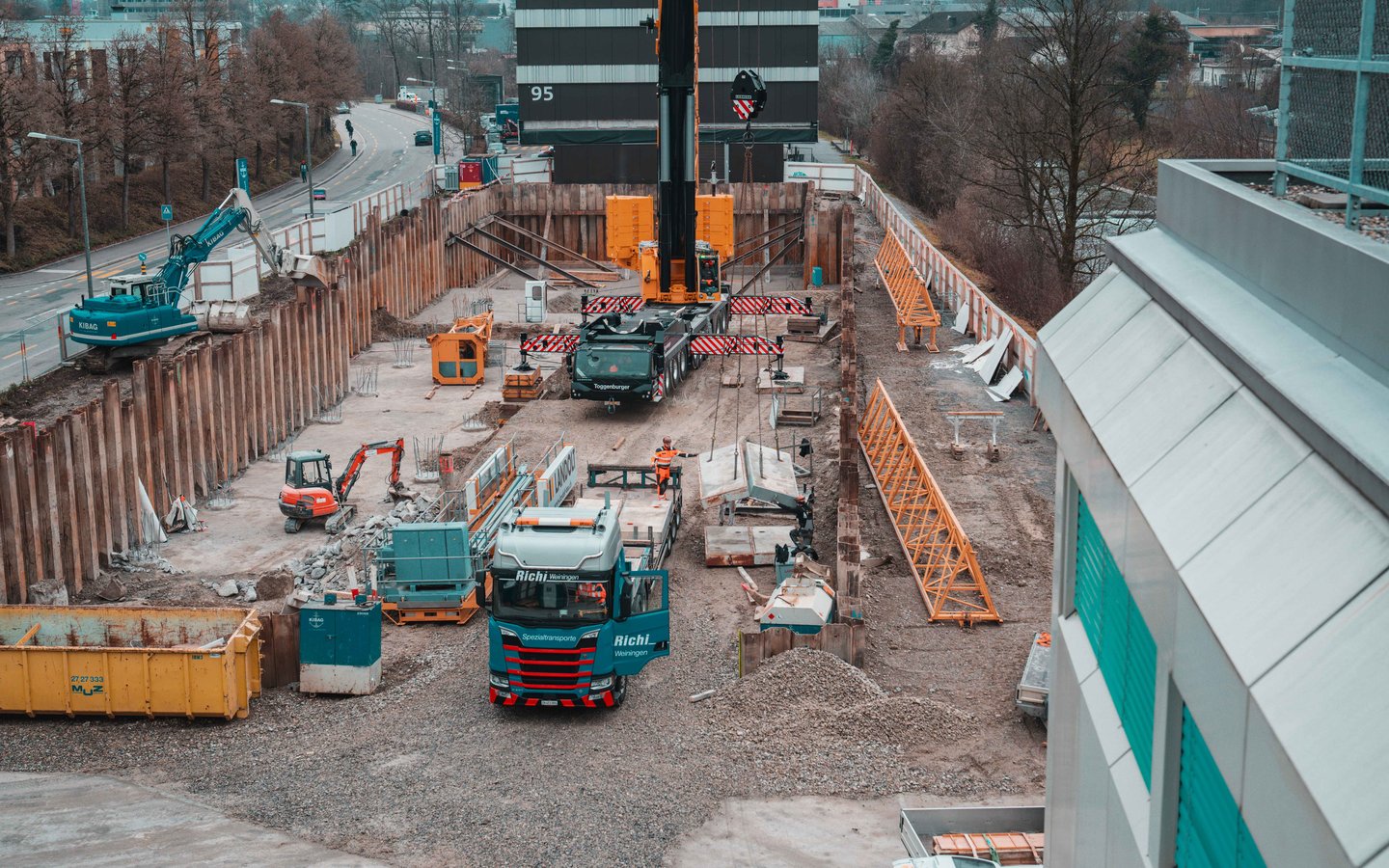  Betrieb auf der Baustelle